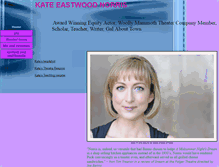 Tablet Screenshot of kateeastwoodnorris.com